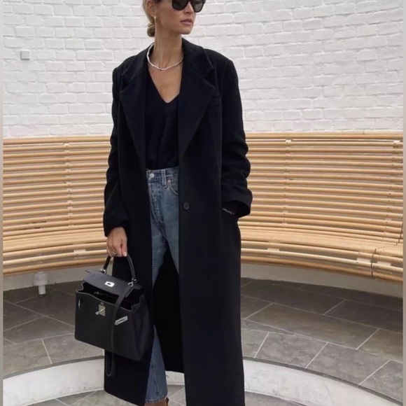 Club Monaco Daylina Coat Navy - Picture 8 of 12